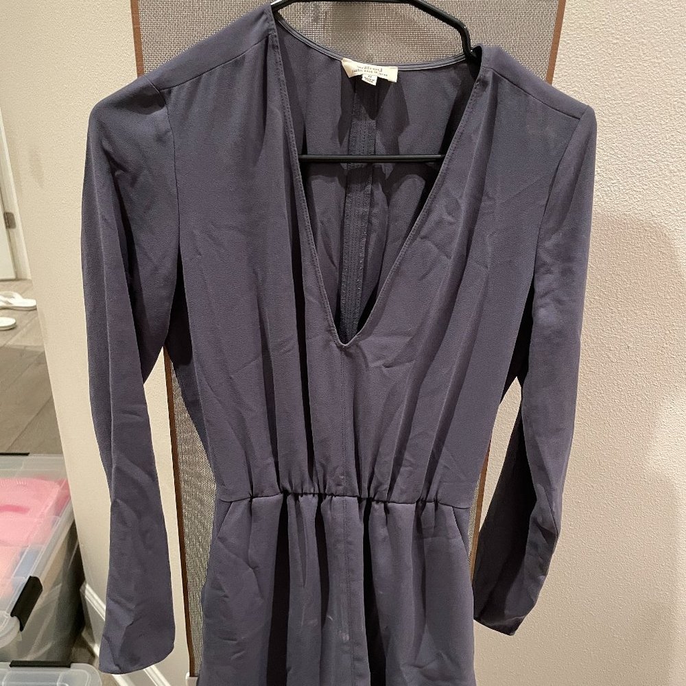wilfred long sleeve dress size xs